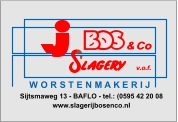 Sijtsmaweg 13 - BAFLO - tel.: (0595 42 20 08 www.slagerijbosenco.nl