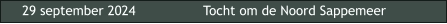 29 september 2024		Tocht om de Noord Sappemeer