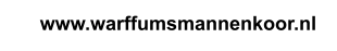 www.warffumsmannenkoor.nl